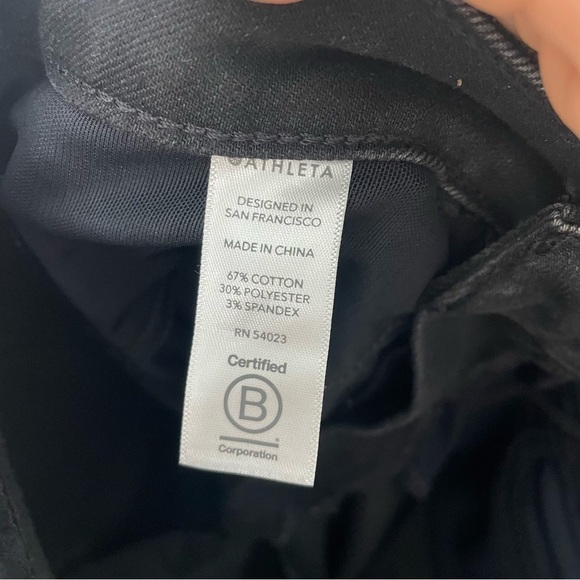 Athleta Sculptek Ultra Skinny Zip Jean Carbon Wash Size 2 - Picture 9 of 14